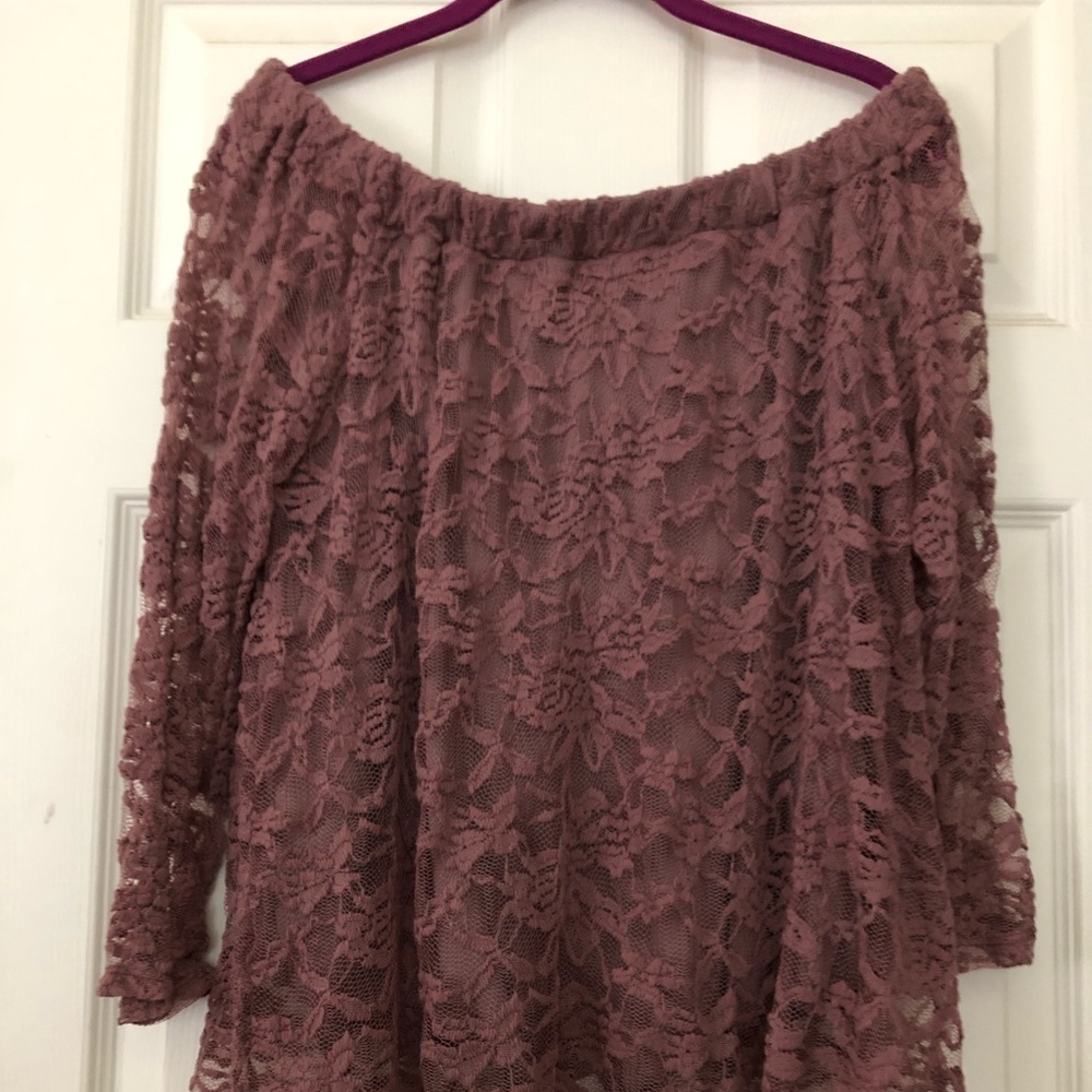 Nice floral lace  top